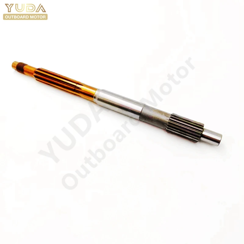 Propeller Shaft 6L2-45611-00-00 For Yamaha Outboard Motor 2T 20HP 25HP 30HP Or 4T F20 F25; 6L2-45611-00 6L2-456110000