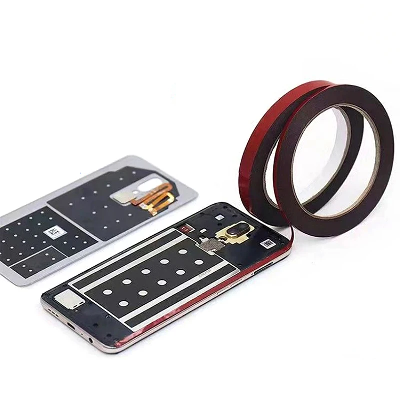 새로운 10M 휴대 전화 수리 휴대 전화 터치 스크린 LCD 패널 용 양면 테이프 3mm 자체 접착 폼 스티커 수정