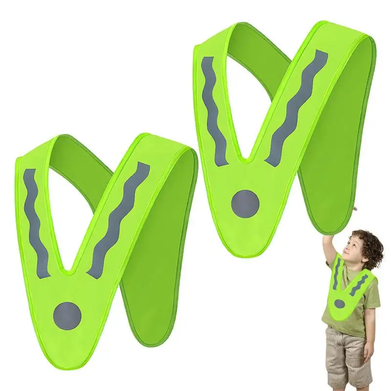 

Kids Reflective Vest Yellow Construction Worker Vest For Kids Children's High Visibility Vest Children Waistcoat Vest Bright