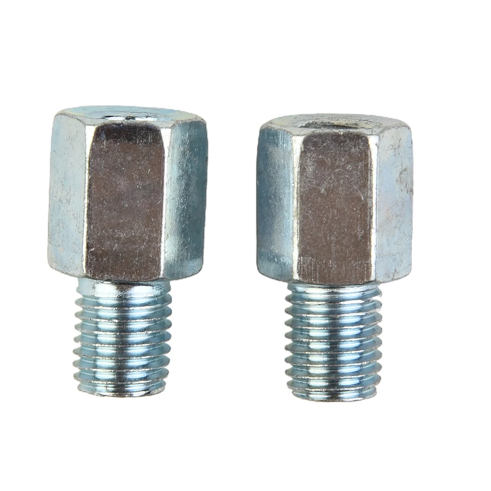 2pcs Motorcycle Scooter Mirror Adapters 8mm Female Clockwise To 8-10mm Male Clockwise Threaded Screws motorcycle mirror adapters