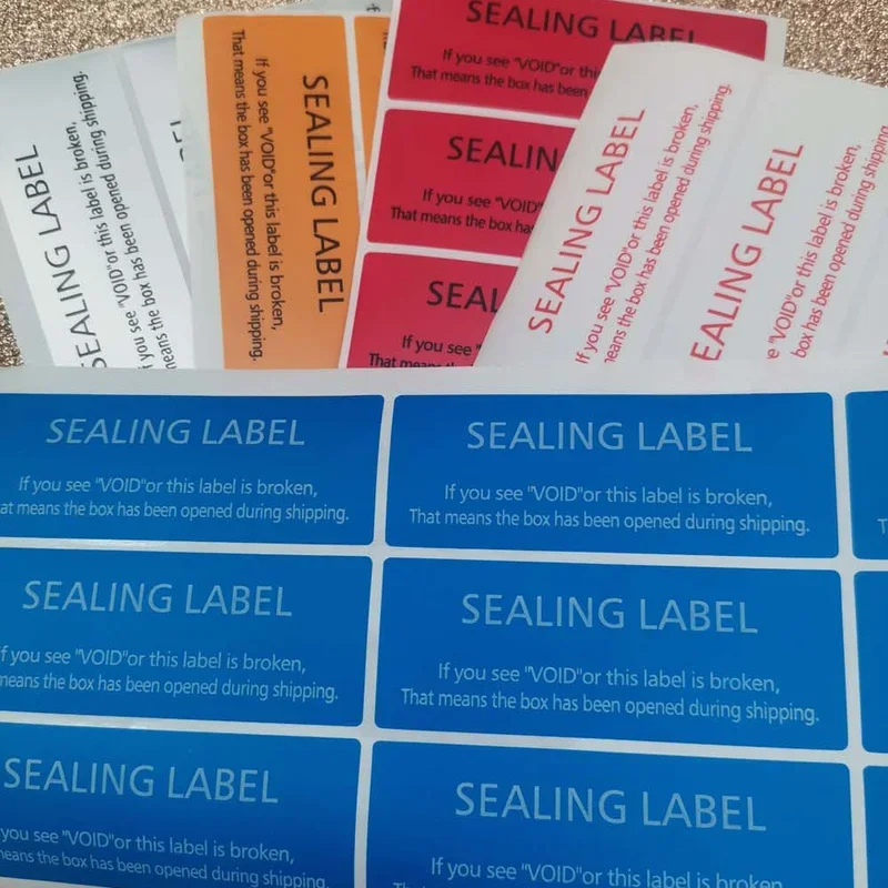 Enhanced Warranty Protection Security Seal Stickers - Tamper Proof Void Labels (90pcs, 80x30mm)