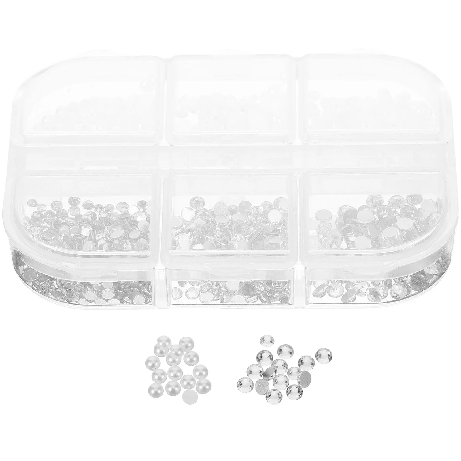

Nail Accessories Man Gifts for Birthday Gems Charms Small Women’s Gel Nails Plastic Pearls