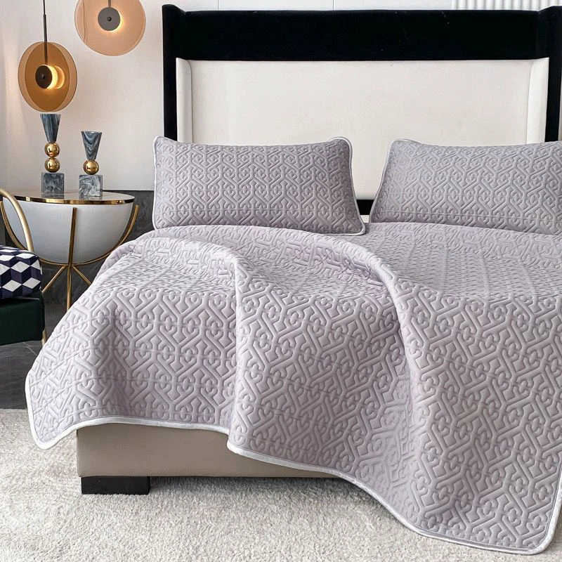 

Summer Cool Mattress Breathable Latex Mattress Soft Foldable Mat Washable Bed Cover As A Gift To Friends and Family 침대커버