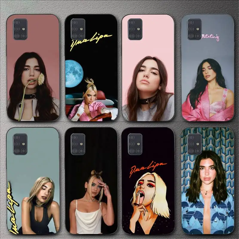 Custodia Per Telefono D-Dua Singer Lipa Per Samsung Galaxy A02 A12 A13 A22 A32 A41 A51 A53 A71 A73 Shell