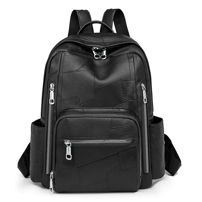 Women's Backpack Large Capacity College Bookbag Waterproof Business Computer Bag Anti-theft Casual Daypack 4