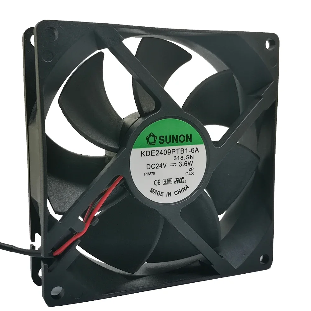 Brand new kde2409ptb1-6a original DC24v 3.6w 90 * 90 * 25 Siemens frequency converter fan  9CM