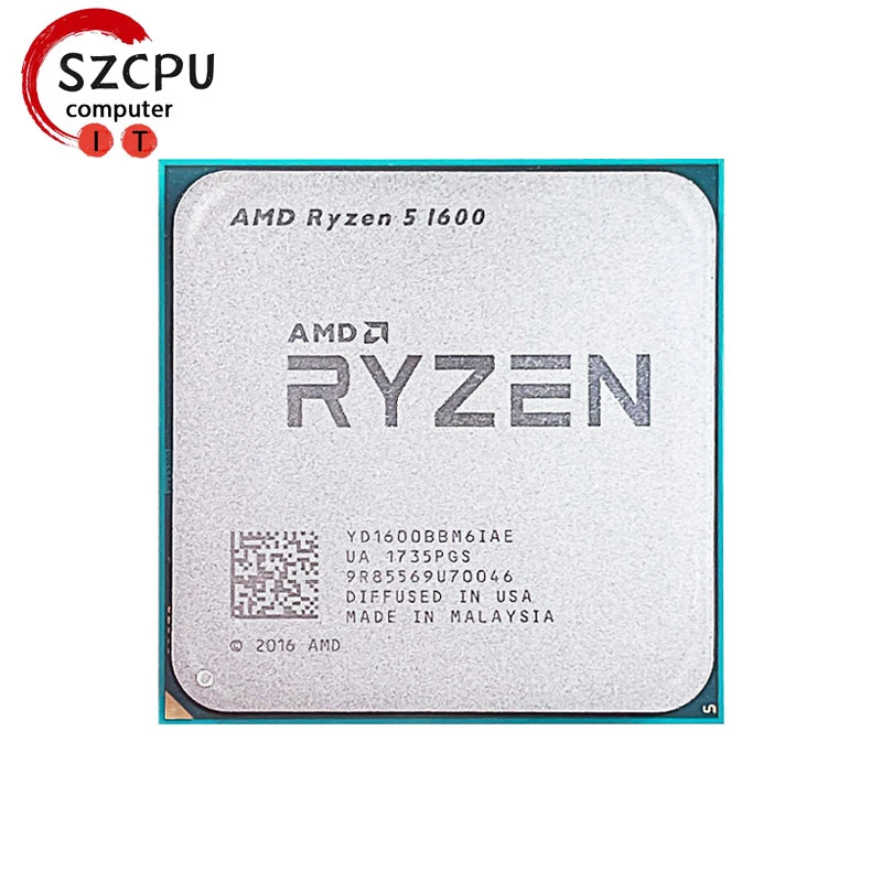 cel woensdag Uitsluiten Amd Ryzen 5 1600 R5 1600 3.2 Ghz Gebruikt Gaming Zen 0.014 Zes Core Twaalf  Draad 65W Cpu processor YD1600BBM6IAE Socket AM4|CPU's| - AliExpress