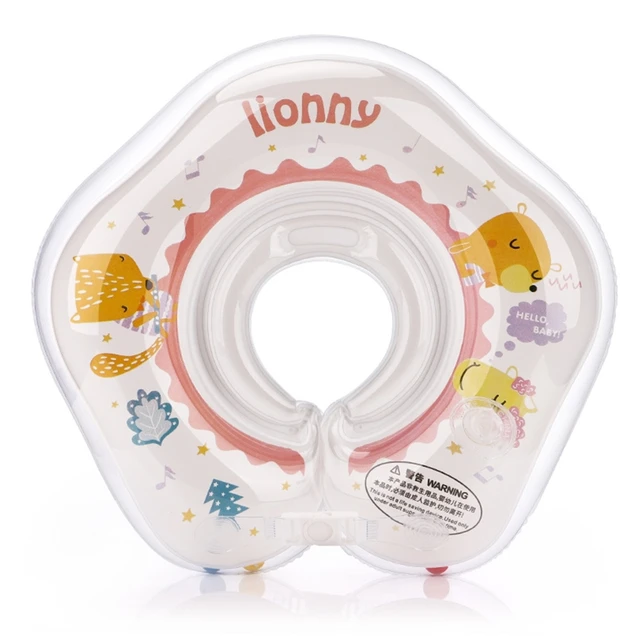 Q81A Inflatable Infant Neck Float Swim Neck Ring Tube 0-8months Baby Safety Swimming Circle for Swimming Pool 3