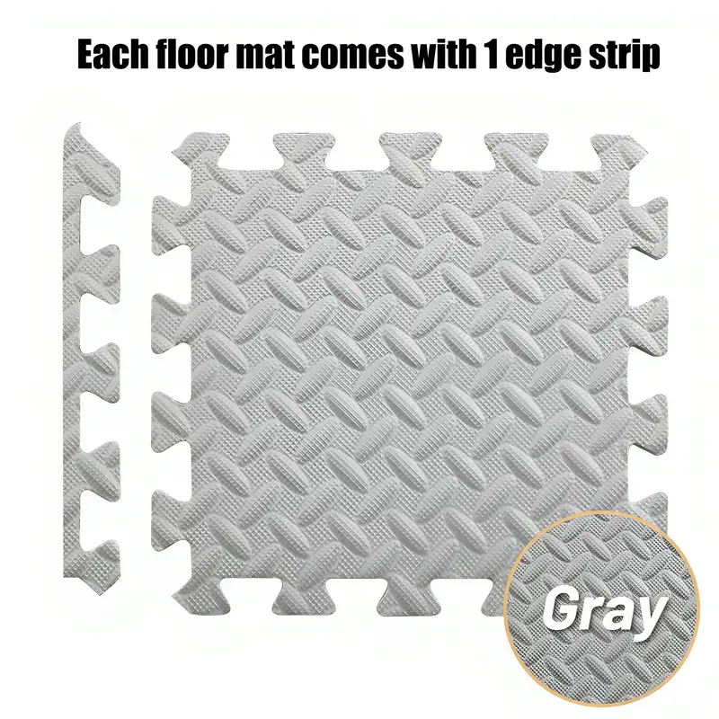 16 Pcs Puzzle Fitness Mat Sport Mats,EVA Interlocking Foam Floor Tiles for Gym,Gym Equipment Mat,Floor Mat for Kid 30 CM - Image 7