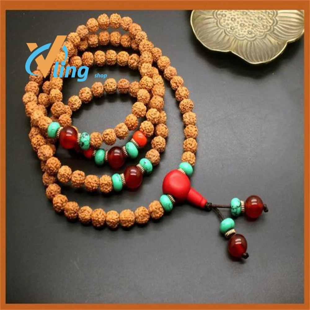 

Pure Natural 108 Small Vajra bodhiBest-selling 2022 Products Fashion Couple Personality Bracelet Simple Temperament Style Retro