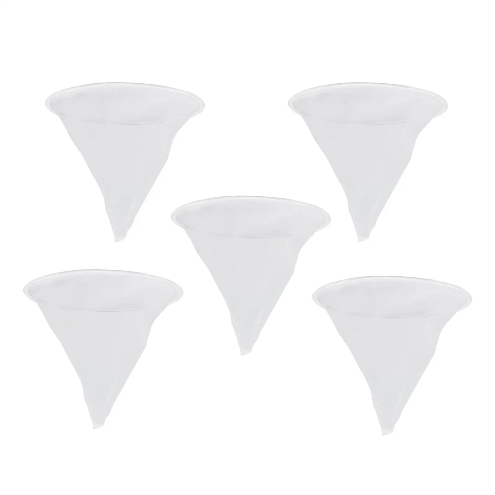 

5Pcs Honey Filter Bag Funnel Shaped Honey Filter for Milk 5 Gal Bucket Nut