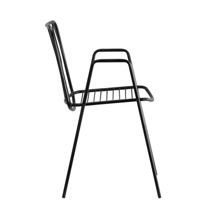 High Quality Chairs Hotel Dining Room Kitchen Chair Seat Metal Cafe Dining Chairs