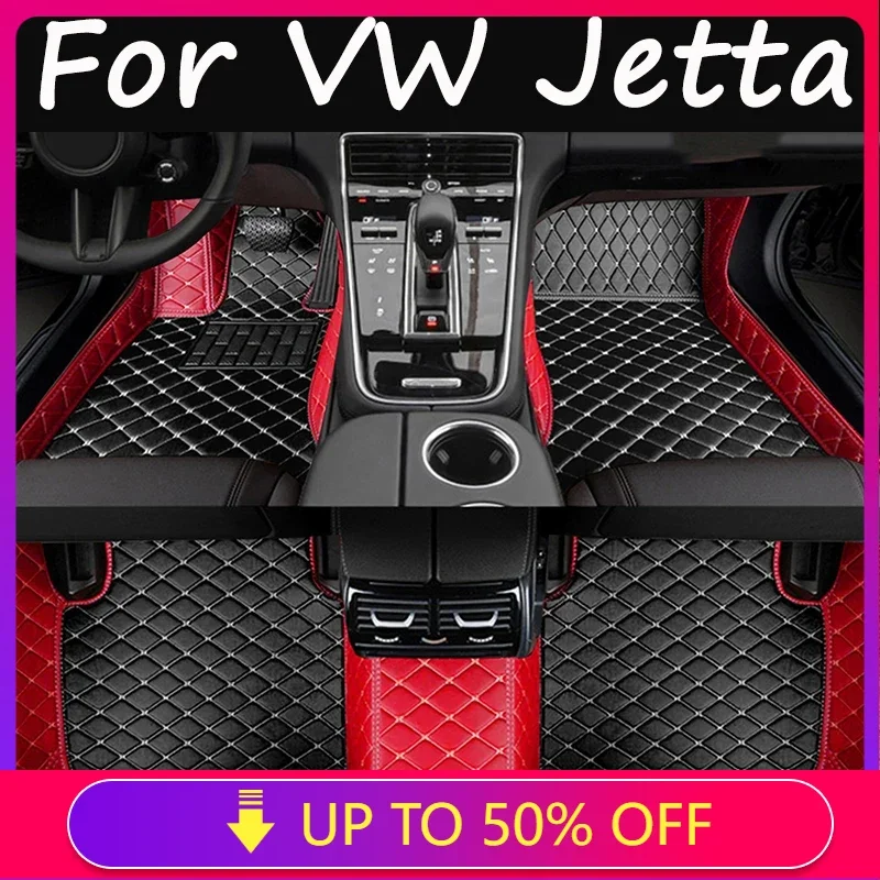 

Автомобильные коврики для VW Volkswagen Jetta Vento A7 2019 2020 2021 2022 2023 кожаные автомобильные матовые интерьерные детали автомобильные аксессуары