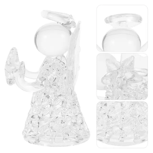 Engel hängen Ornamente Ornament Design Dekor Kristall Wächter Figur  Weihnachten Engel Schmuck klaren Baum Auto Anhänger Charme