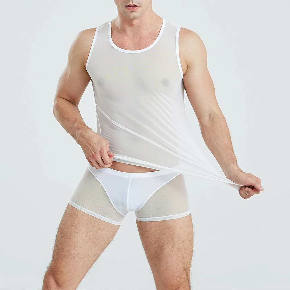 See through gym top store