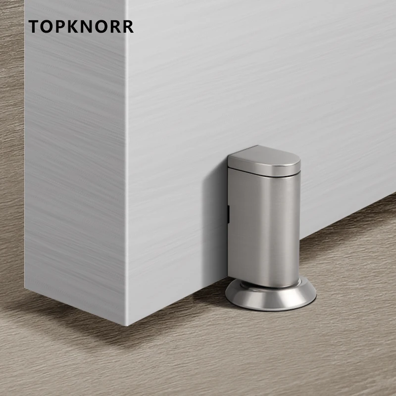 Punch-free Door Suction Anti-collision Home Door Bedroom Stop Touch Resistance Strong Magnetic Suction