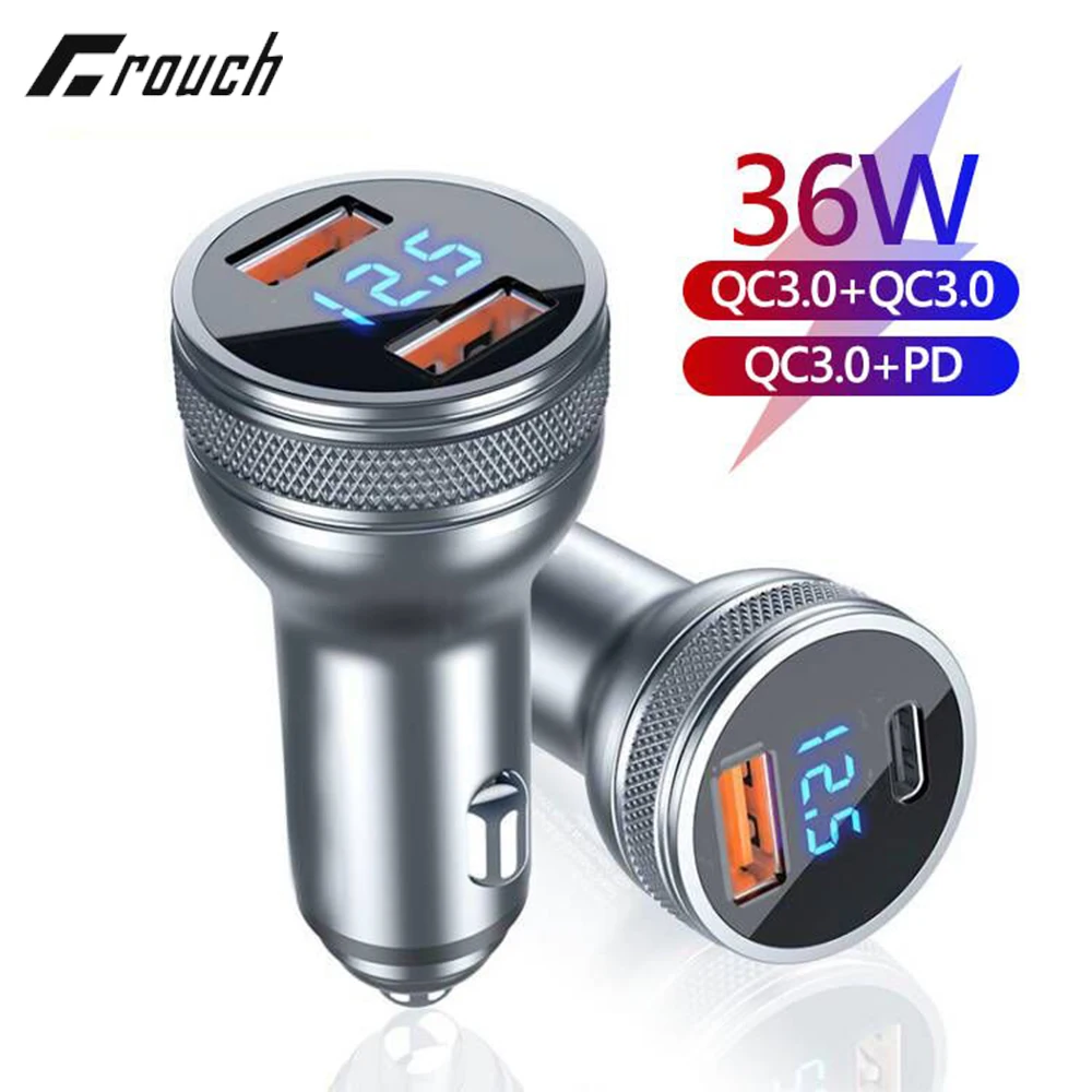 Car Charger Mobile Phone Fast Charging Mobile Car Adapter Fast Charge