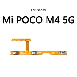 Universal Power and Volume Flex Cable with Mute Button (For Mi POCO M4 5G)