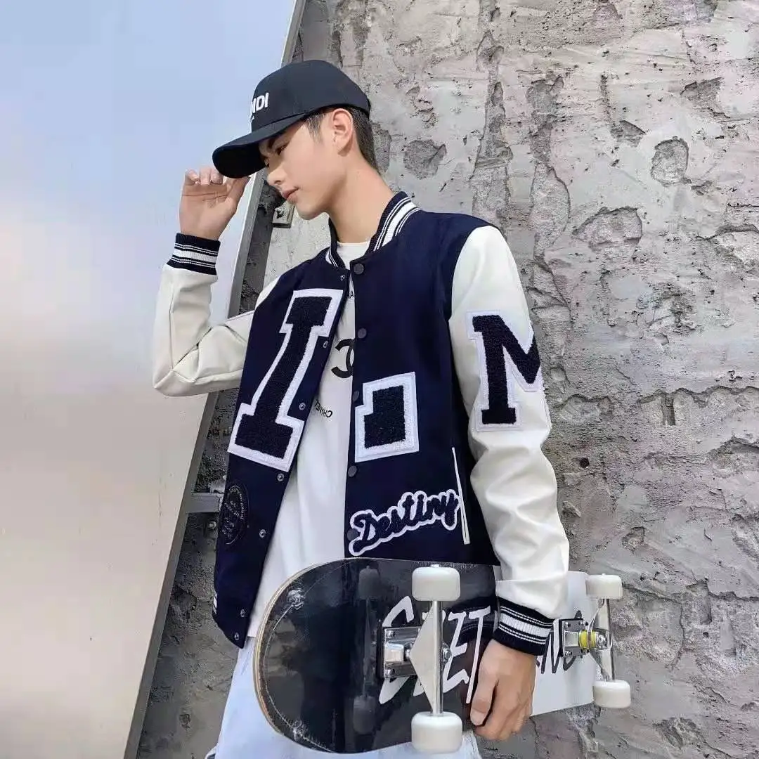 Louis Vuitton Patchwork Baseball Jersey Blouson