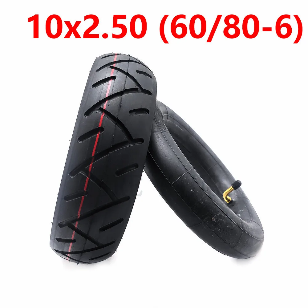 

Hot Sale 10x2.50 Inner Outer Tyre 60/80-6 Wheel Tire 10*2.50 Inflation Tire for Electric Scooter Parts