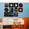 10pcs Acrylic Record Display Stand Shelf Clear Wall Mounted Vinyl Record Holder Floating Shelves LP Record Album Storage Rack 4