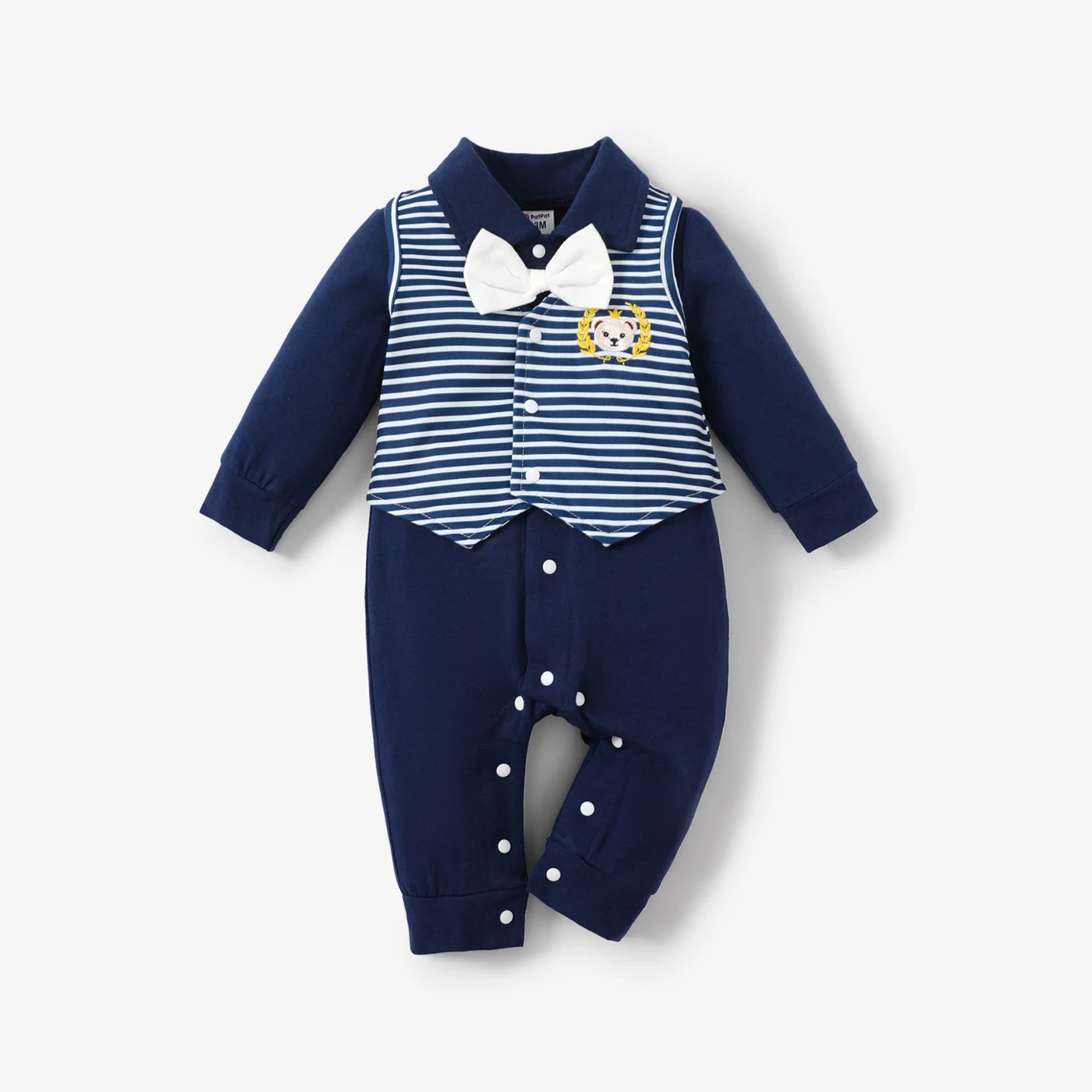 

2 шт., детский Классический комбинезон с рисунком медведя