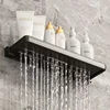 Bathroom Shelves Wall Mounted Foldable Shelf for Bathroom Waterproof Metal Shower Shelf Rack for Laundry Toilet Room Organizer 5