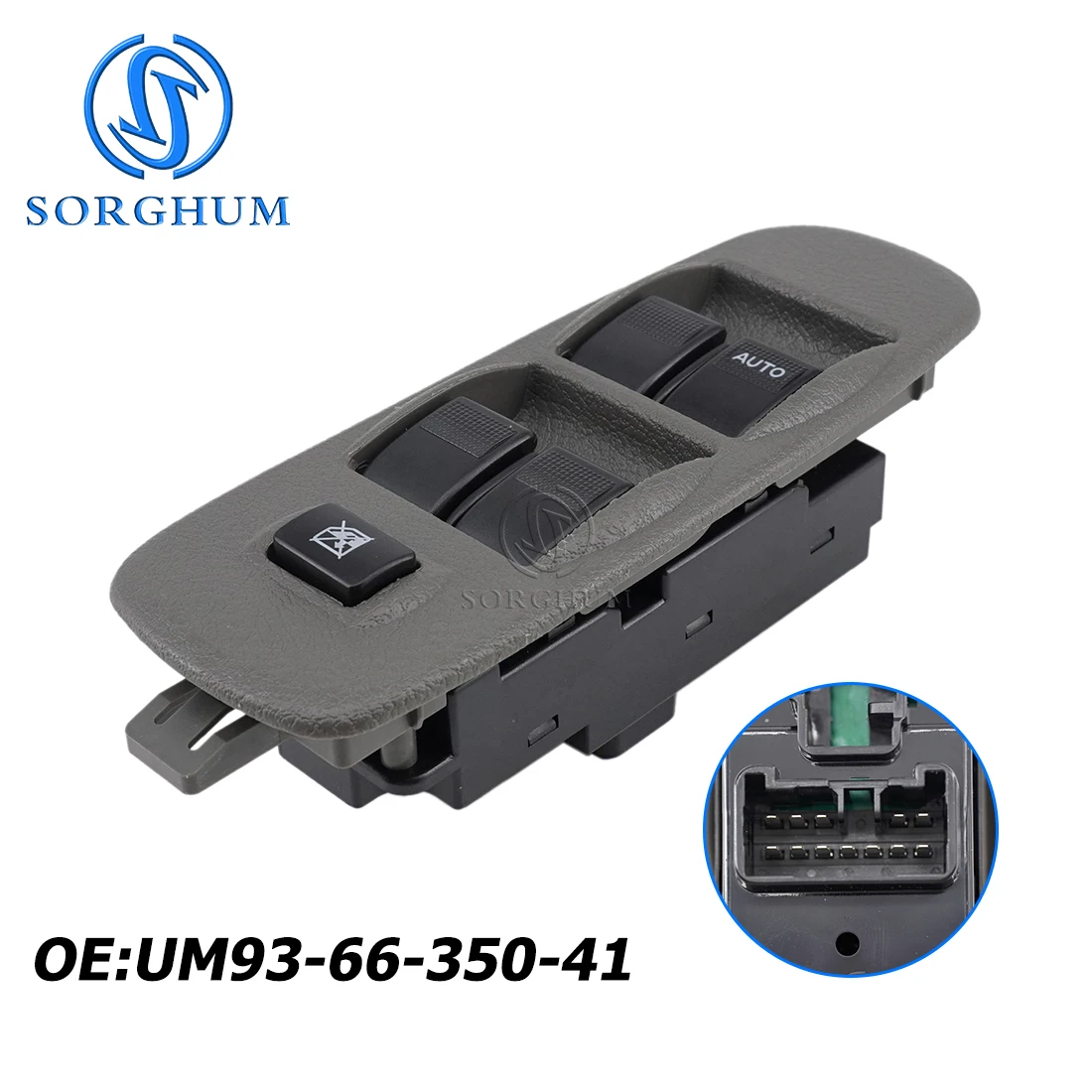 SORGHUM Auto Parts Electric Right Hand Passenger Side Power Window Switch For For D/Mazda A UM93-66-350-41 UM936635041 RHD