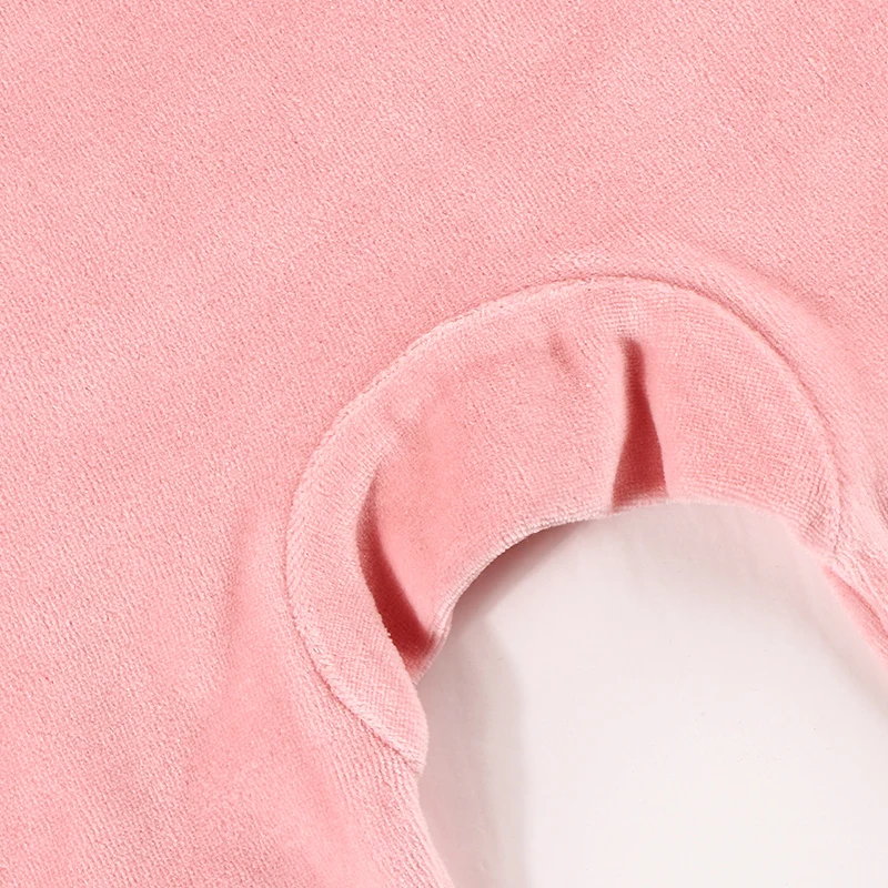 Baby-Velours-Strampler mit Füßen, Kinderkleidung, Langarm-Baby-Overall, Jungen- und Mädchen-Strampler, Baby-Jumpsuit, Größe 3-18 Monate – Detail 22