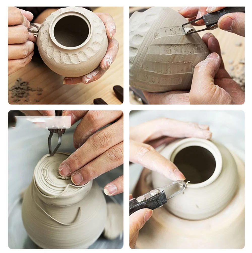 Ceramic Clay Pottery Throwing Trimming Stabilizer Center Holder Clip Grips  Studio Potter Pottery Wheel Modeling Pot Repair Tool - AliExpress