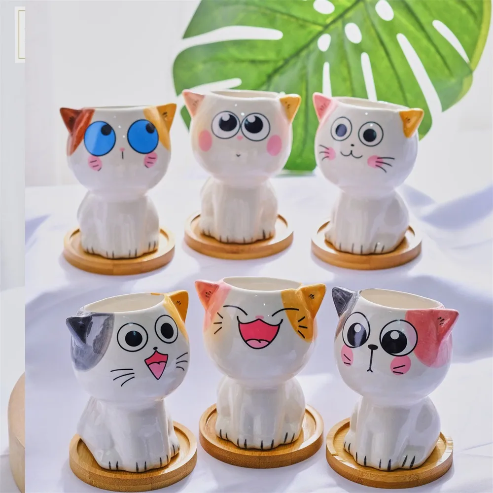 

Creative Meaty Flowerpot Cute Flowerpot Vintage Style Plant Potting Animal