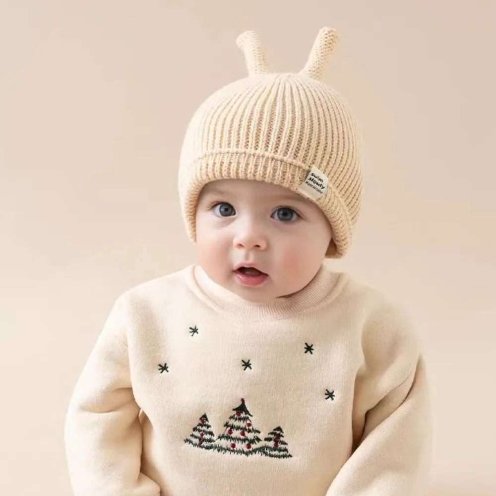 Knitted Windproof Hat for Kids Autumn Winter