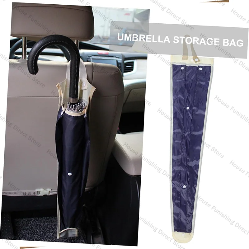 Car Waterproof Umbrella Cover Foldable Umbrella Cover Car Portable Storage Bag Suitable for All Kinds of Type