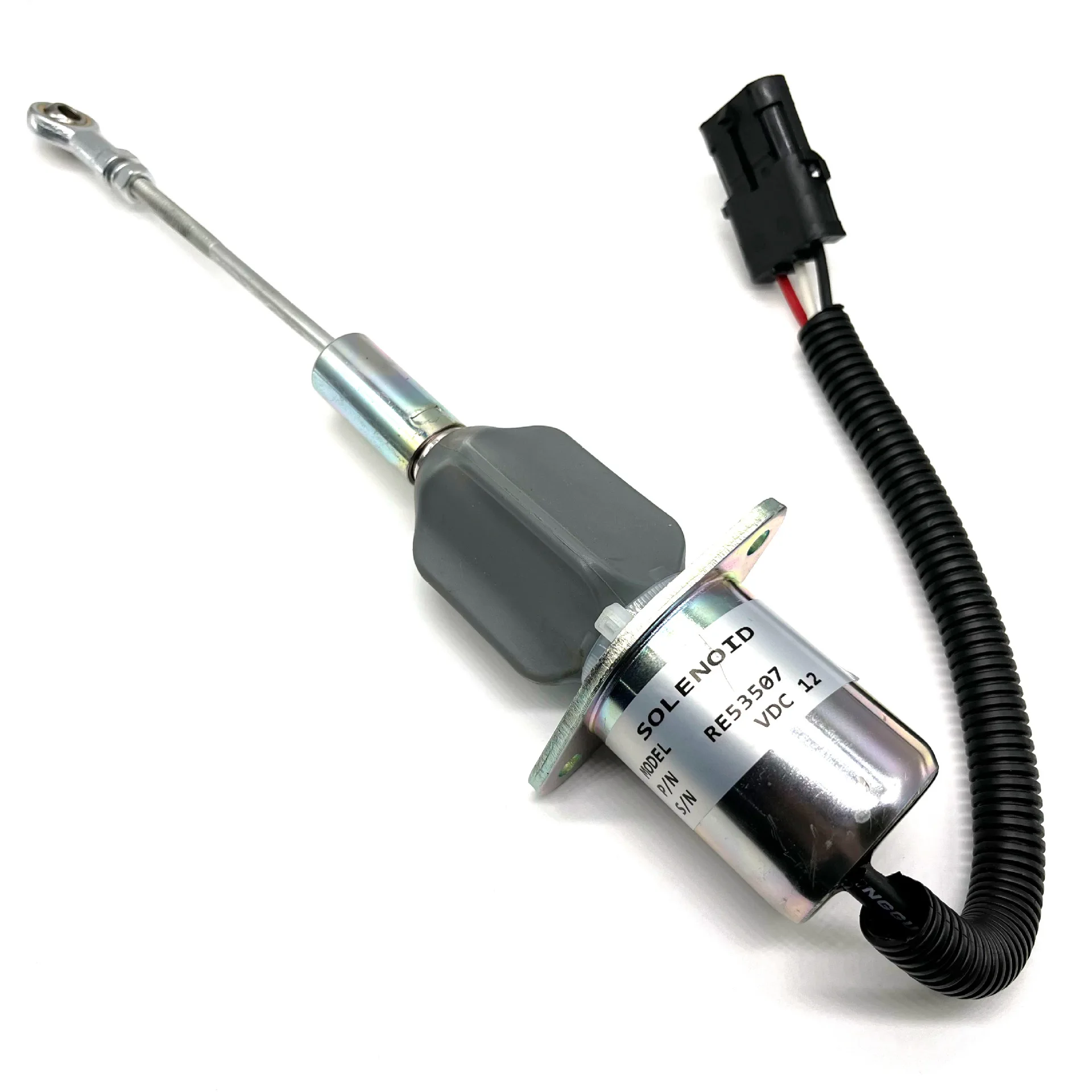 

12V RE53507 Flameout Magnet Fuel Stop Solenoid Valve For John-Deere Marine Engine 8.1L RE53507