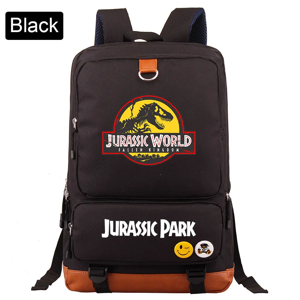 

Dinosaur Jurassic Park World Boy Girl Kids Book School Bag Women Bagpack Teenagers Schoolbags Men Student Backpack