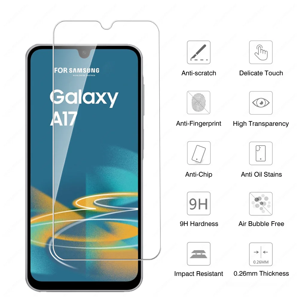 Premium Screen Protector - 4-Pack Tempered Glass for Enhanced Clarity and Durability