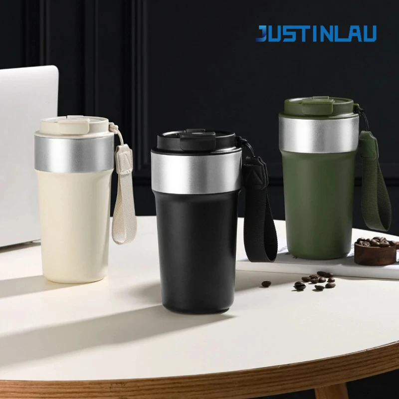 Stainless Steel Double Layer Vacuum Insulated Coffee Cup