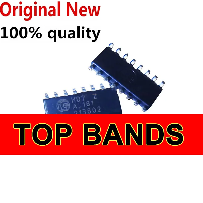 

NEW 5PCS/LOT IC-HD7 ICHD7 HD7 SOP-16 Can replace 26LS31 ET7272B IC Chipset NEW Original