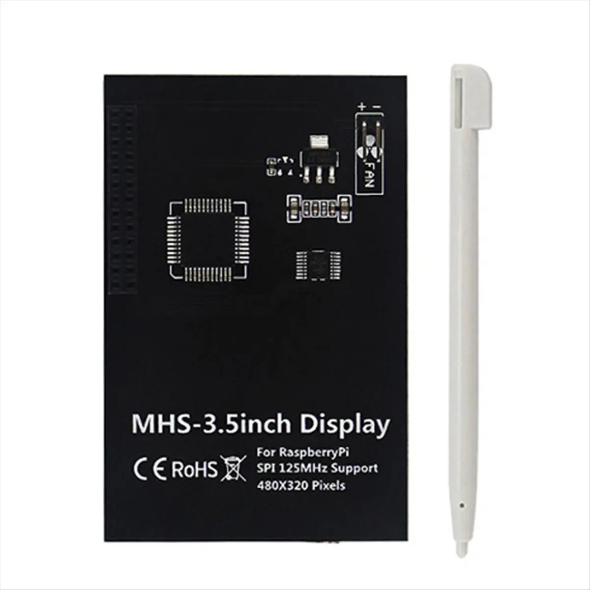 A10I 3.5인치 RPI 디스플레이 터치스크린 480X320 5 5B 60 프레임 TFT LCD 모듈 스크린 디스플레이 터치펜 포함
