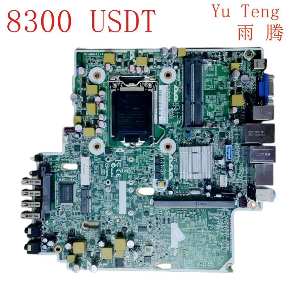 Placa-mãe Adequado para hp Compaq 8300 Elite Usdt Q77 711787001 656937-002 100 de Teste Entrega Gratuita