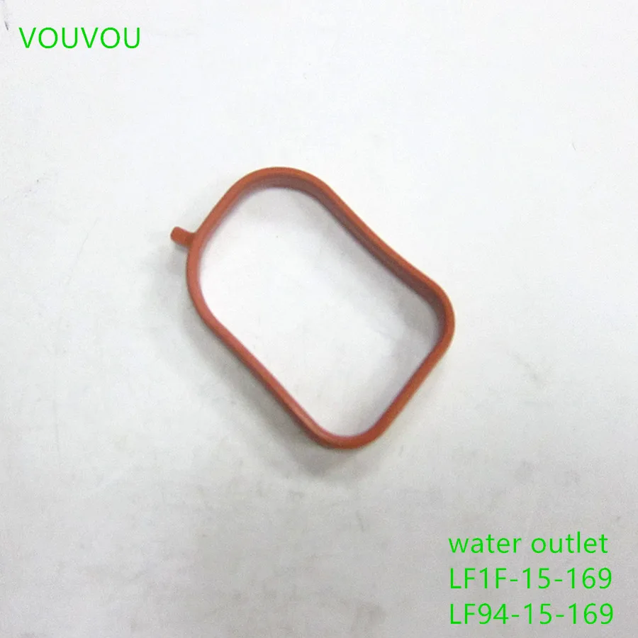 Cooling Water Outlet Gasket For Mazda 3 BK BL 2.0 Mazda 6 GG GH 8 CX7 Tribute 5 LF1F-15-169