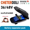 36V Battery 4.4Ah 6.8Ah 48V 6Ah 10Ah for Paralleling Extra Expansion XiaoMi M365 1s Pro Mi3 Ninebot Max G30 With Battery Bag 1