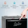 Load Water Dispenser, Hot, Cold or Room-Temperature Water, Holds 3 or 5 Gallon Bottles, Child Safety Lock, Perfect for Homes, Ki 3