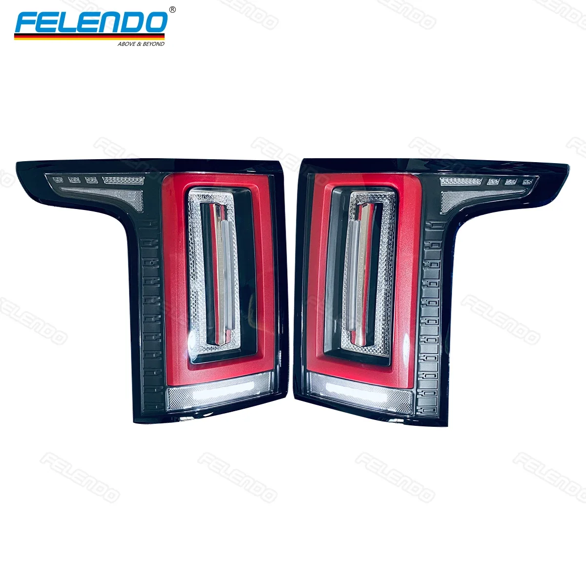 Felendo Taillight for Range Rover Vogue 2013- L405 Kulinan Style LED Taillight Tail Lamp Rear Lamp