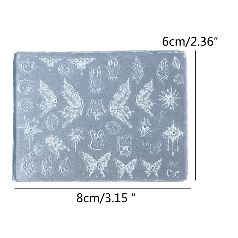 Рисунок 6 - Уникальные 3D формы для дизайна ногтей