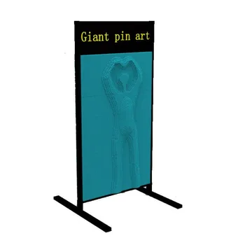 Gioco da parete interattivo per installazione su scheda schermo Pin Art 3D Big Business Pin Art