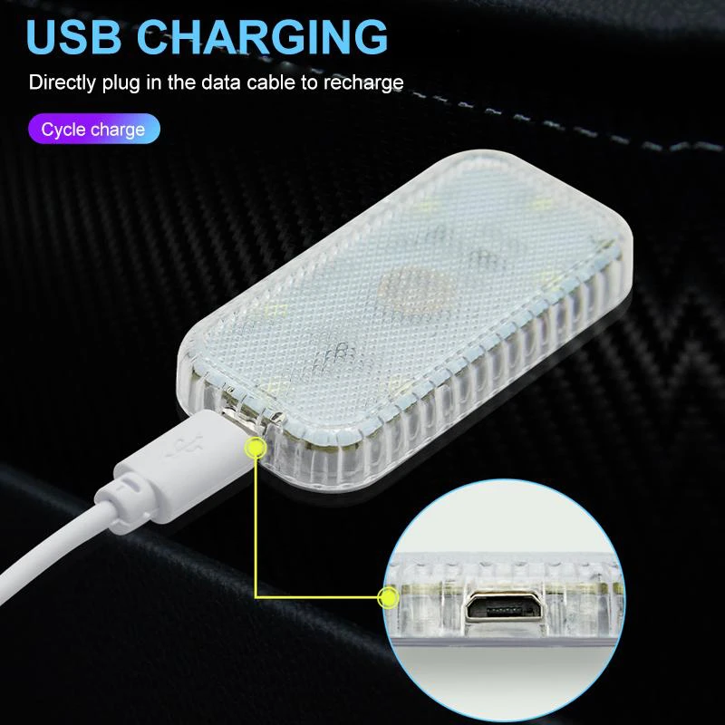 Xiaomi Wireless Inductive Car Interior Atmosphere Lights Magnetic Charging Ambie