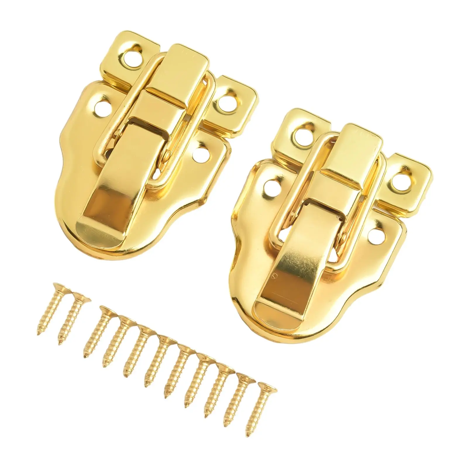 

Jewelry Box Buckles Gift Box None Iron Retro For Home Gift Box Gold Shop Wine Box Wooden Boxes 58*40mm Bronze None