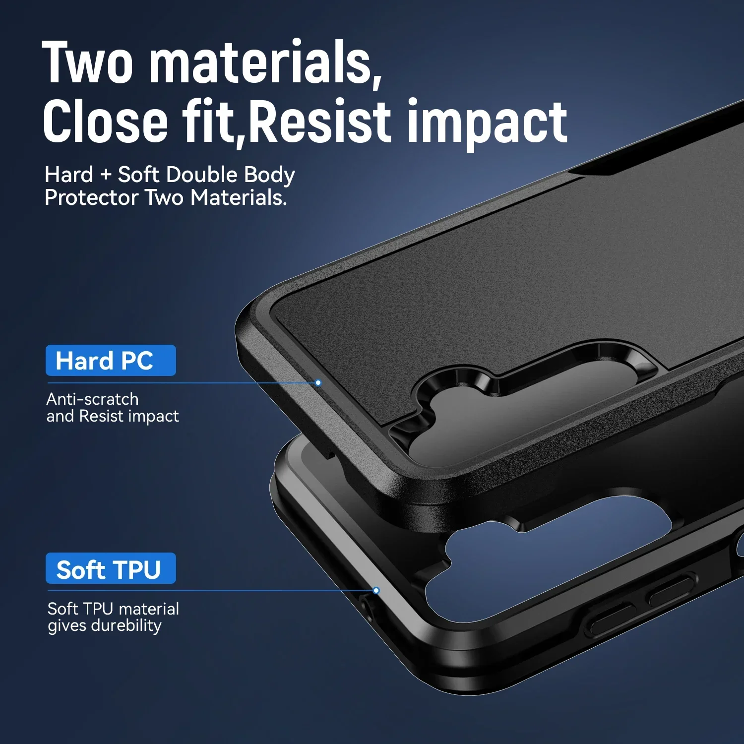 Premium Samsung Galaxy Protection Fitted Case
