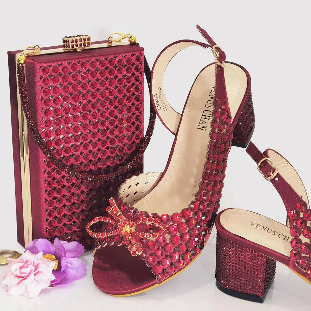 

Лидер продаж 2023, женская обувь винного цвета в итальянском стиле, женские туфли и подходящие сумки, супер высокие каблуки